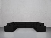8-Seat Modular U-Sectional (Thin Arms)
