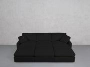 6-Seat Modular Daybed (Thin Arms)