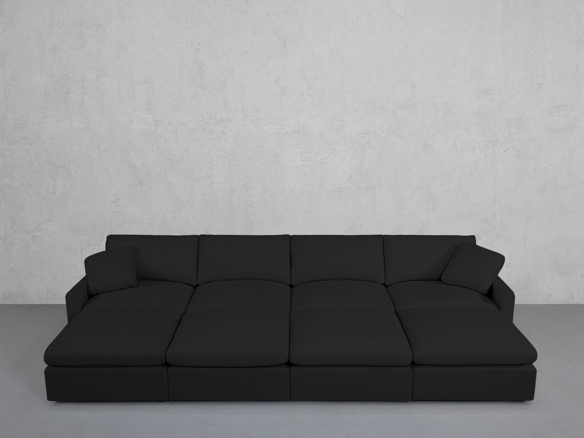8-Seat Modular Daybed (Thin Arms)