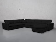 7-Seat Modular Chaise Corner Sectional (Thin Arms)