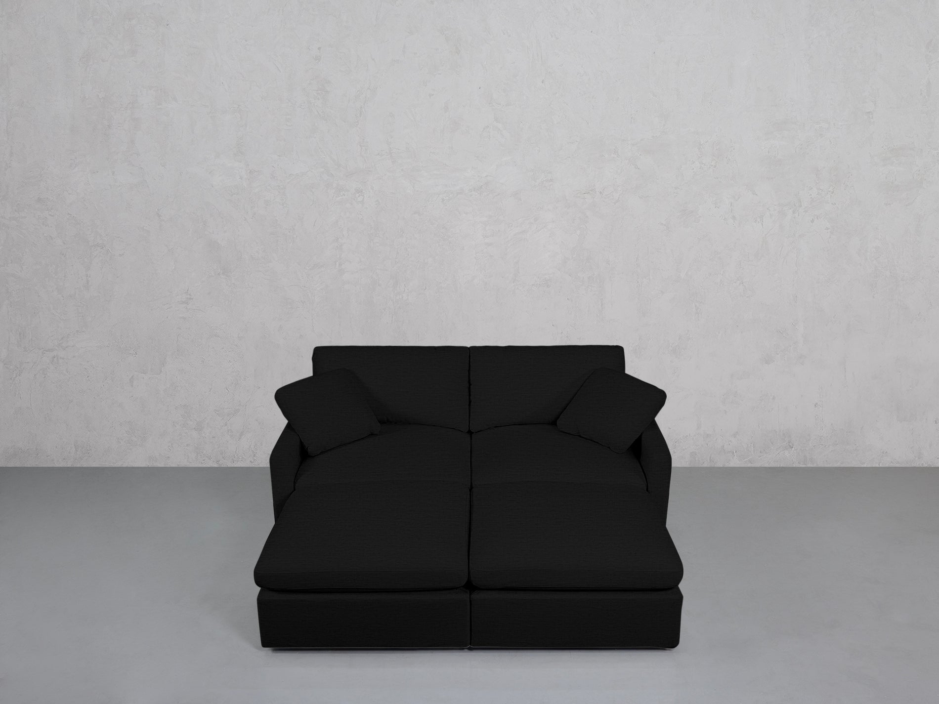 4-Seat Modular Daybed (Thin Arms)