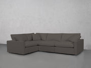 4-Seat Modular Corner Sectional (Thin Arms)