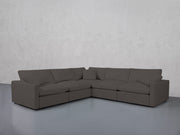 5-Seat Modular Corner Sectional (Thin Arms)