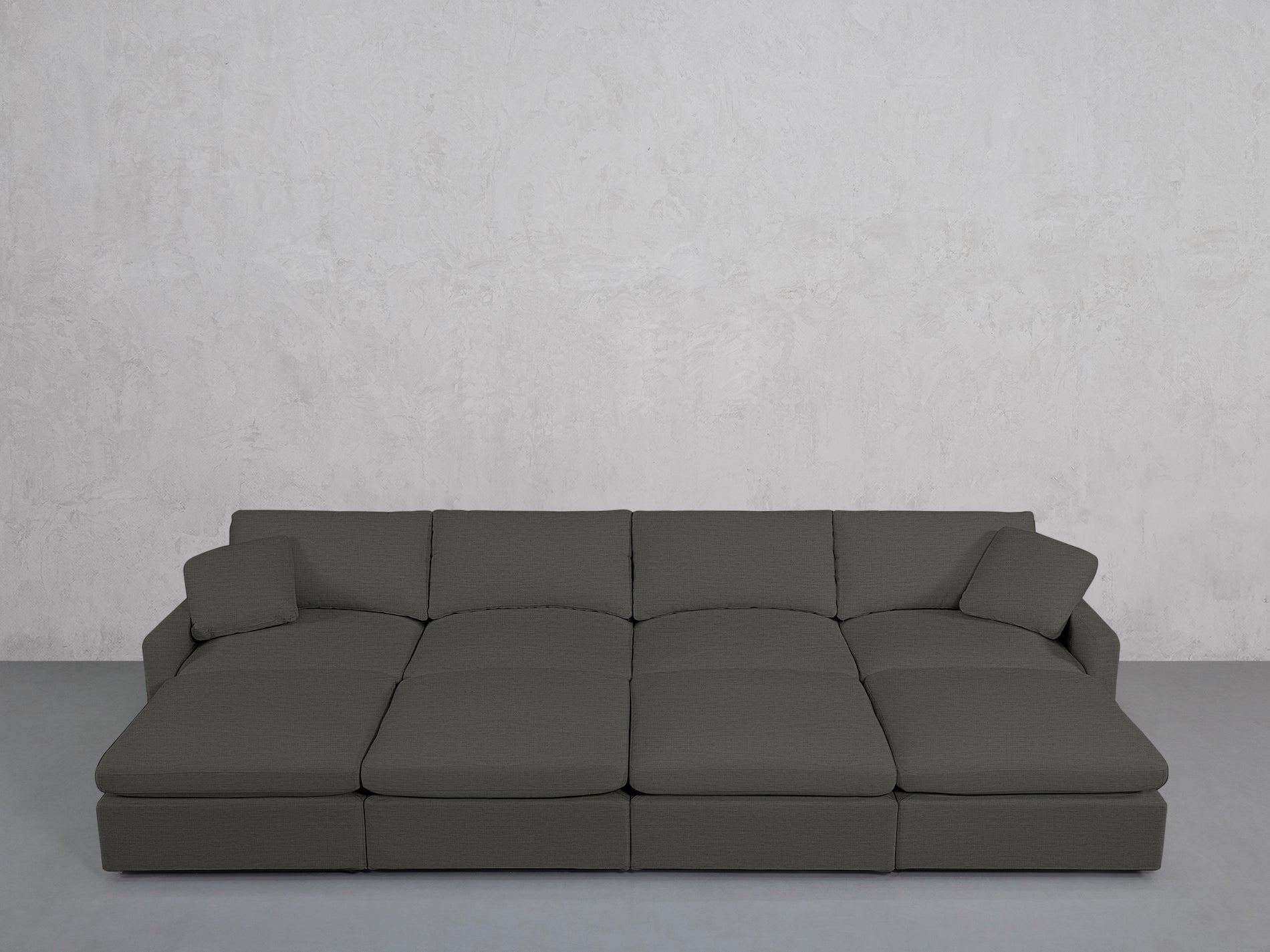 8-Seat Modular Daybed (Thin Arms)