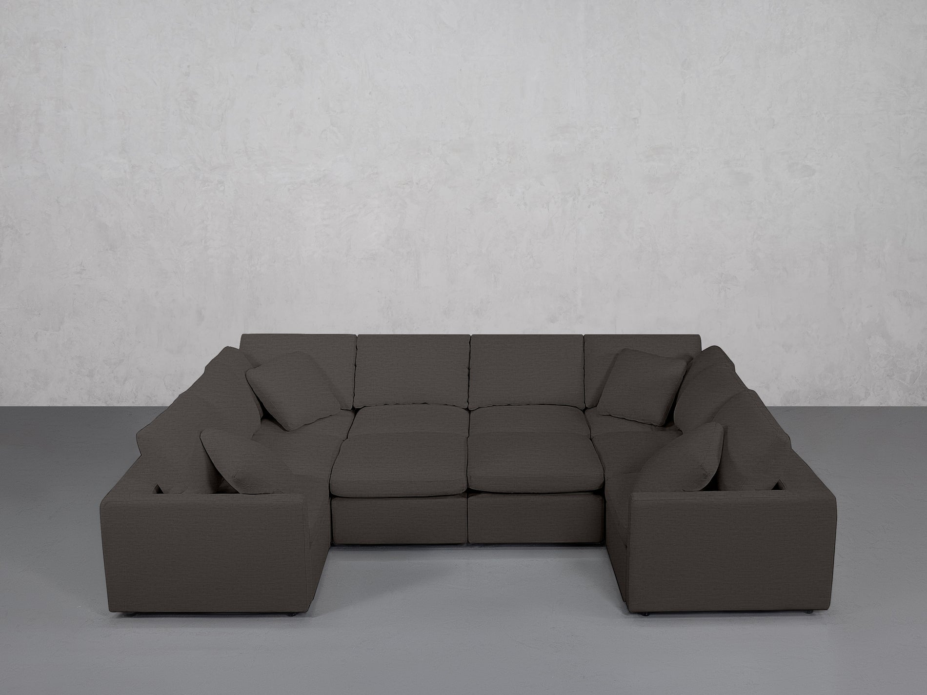 10-Seat Modular Closed Pit (Thin Arms)