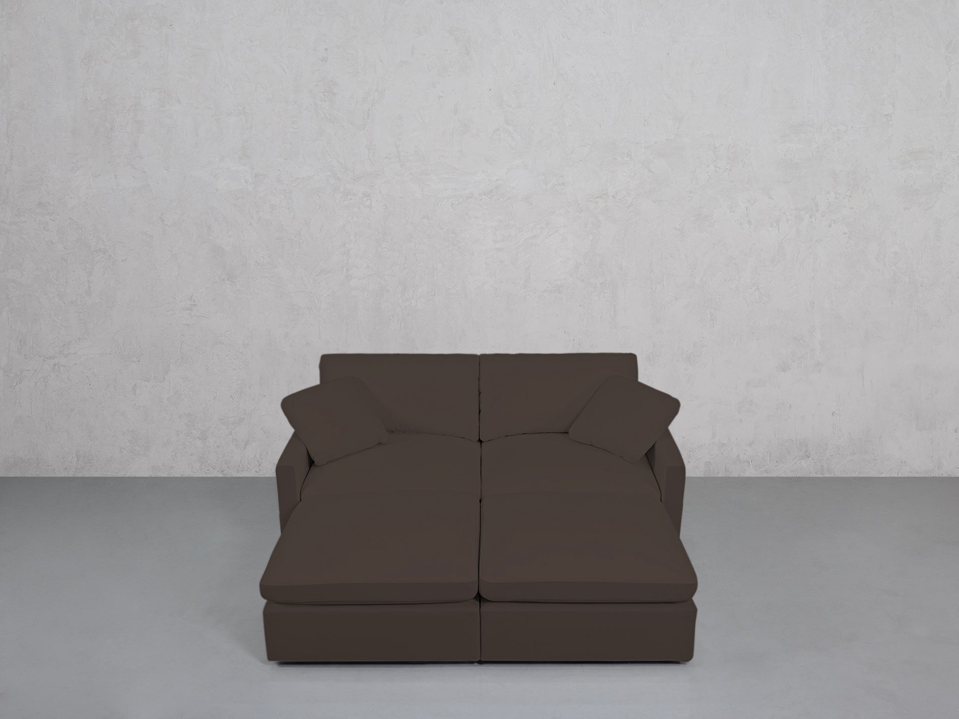 4-Seat Modular Daybed (Thin Arms)
