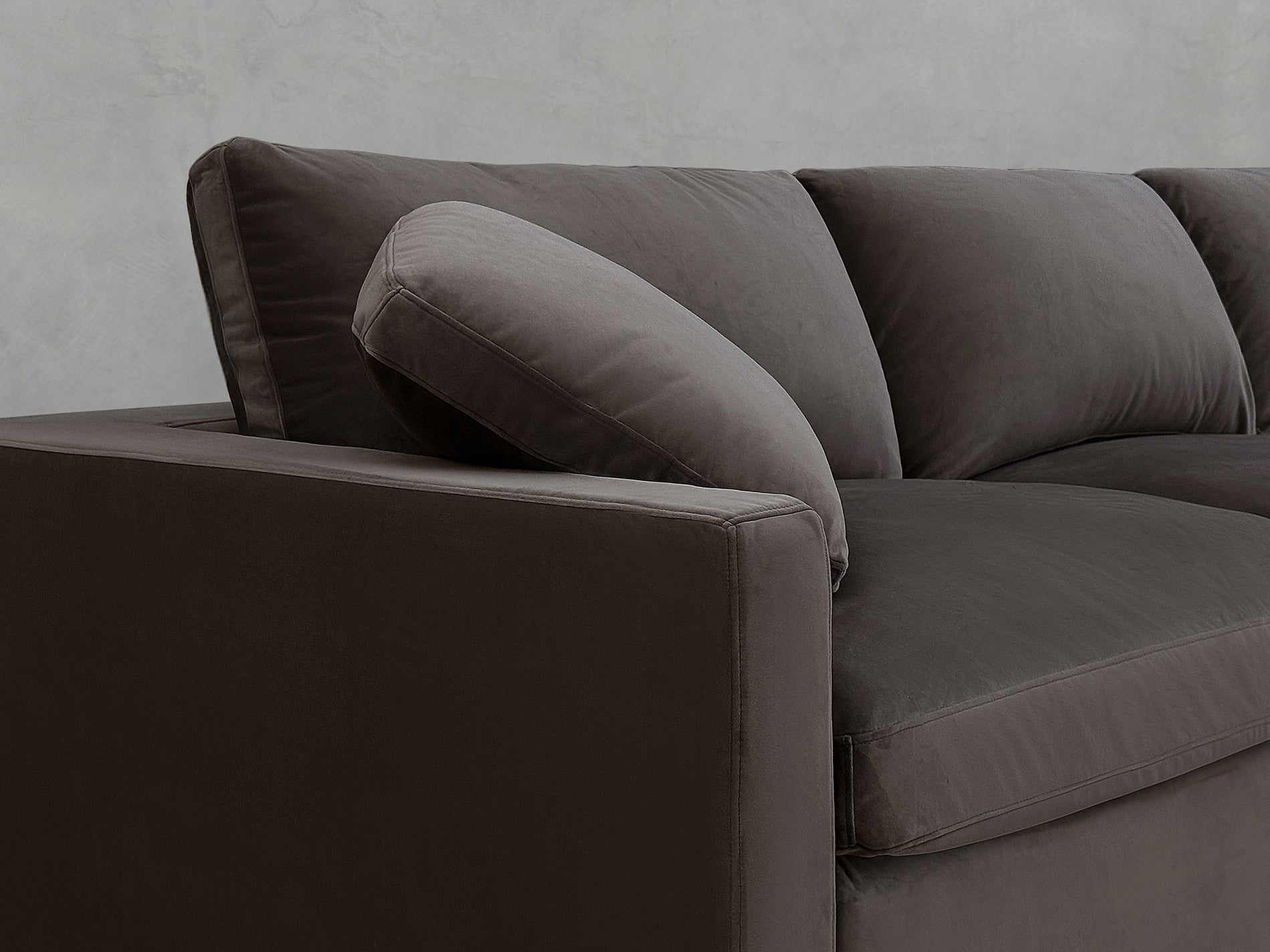 3-Seat Modular Chaise Sectional (Thin Arms)