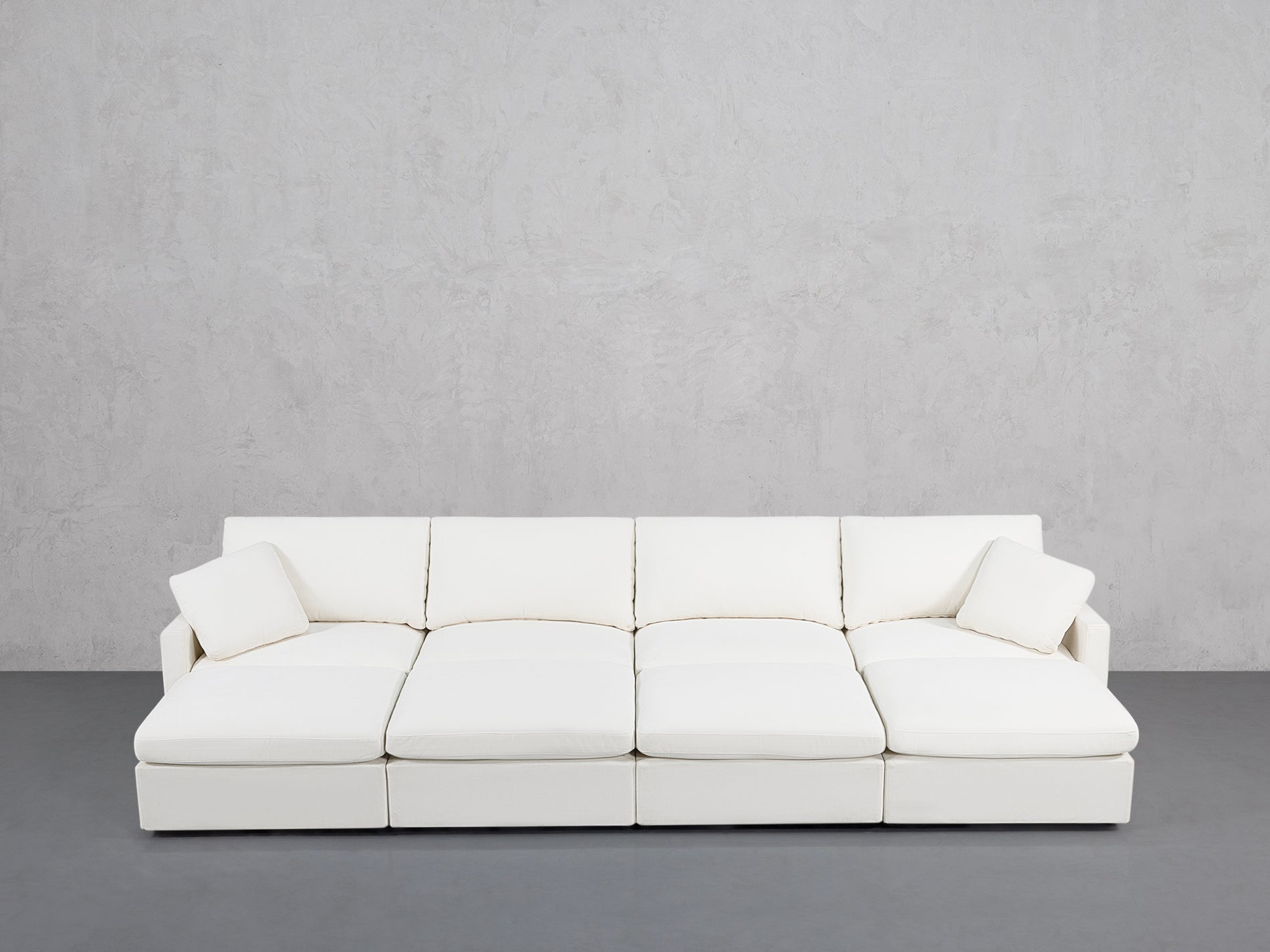8-Seat Modular Daybed (Thin Arms)