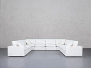 8-Seat Modular U-Sectional (Thin Arms)