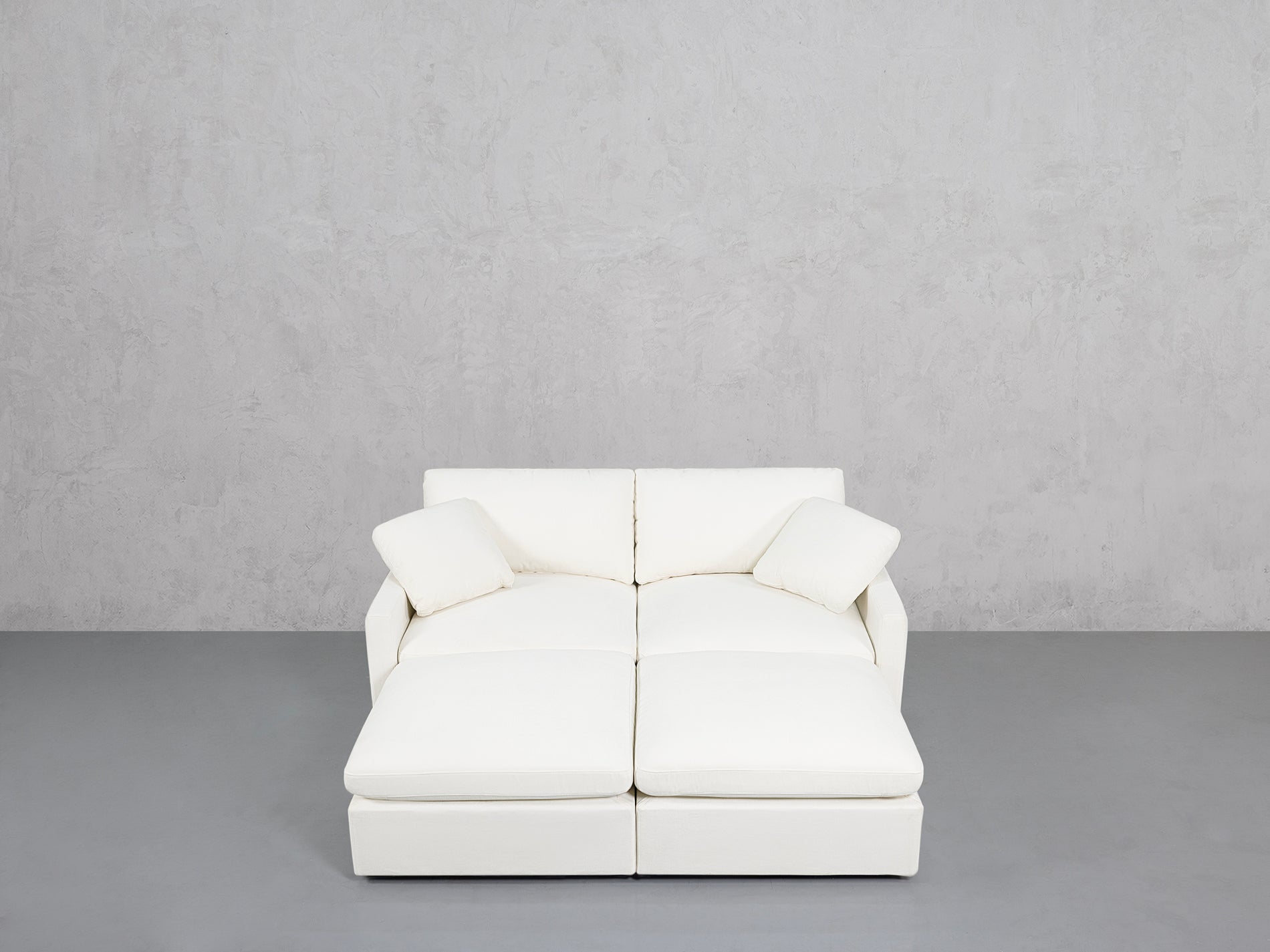 4-Seat Modular Daybed (Thin Arms)