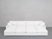 8-Seat Modular Daybed (Thin Arms)