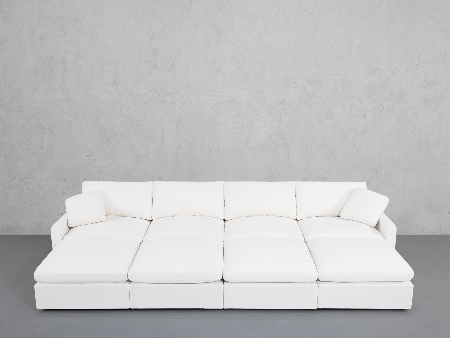 8-Seat Modular Daybed (Thin Arms)