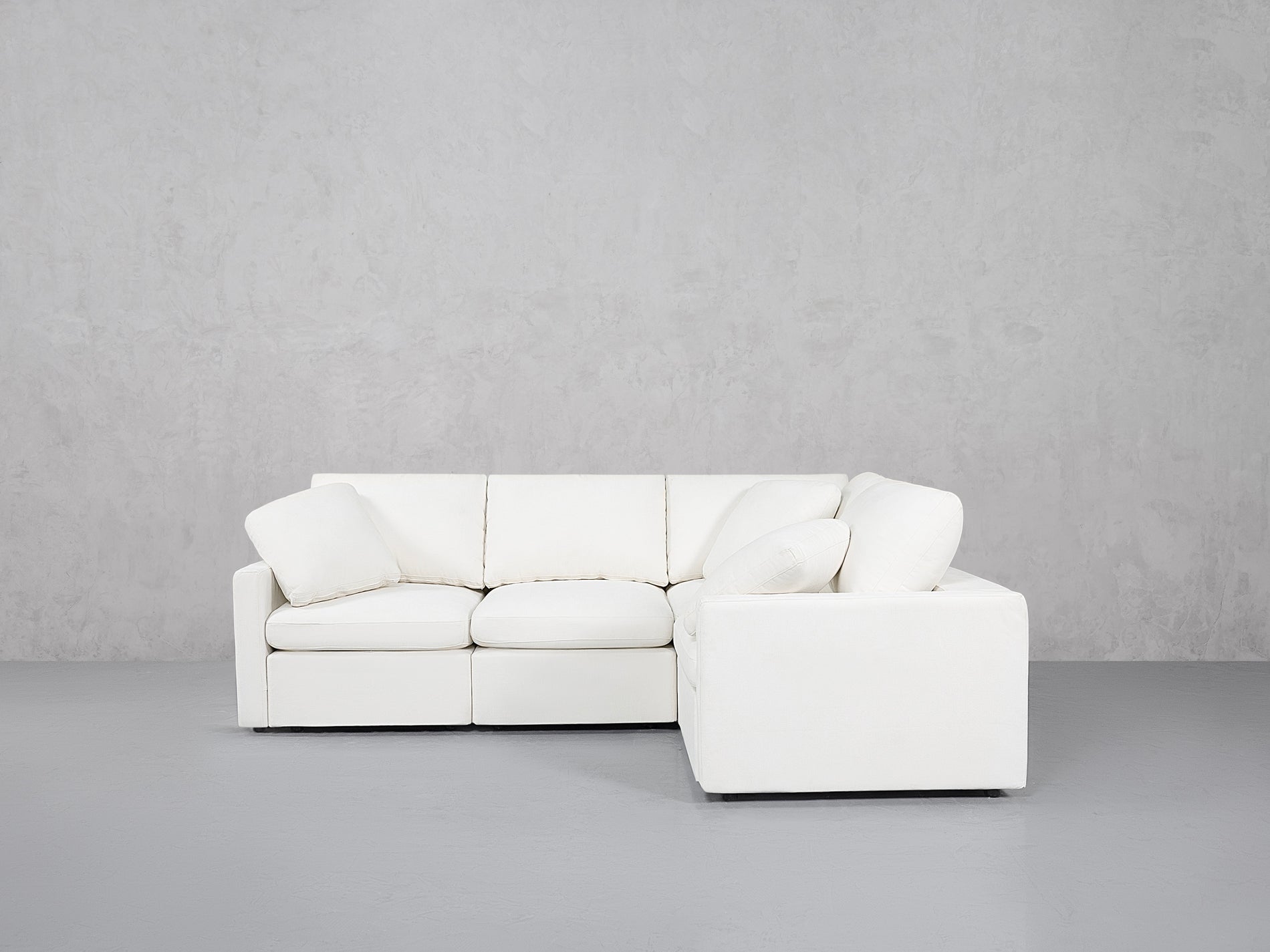 5-Seat Modular Corner Right Sectional (Thin Arms)