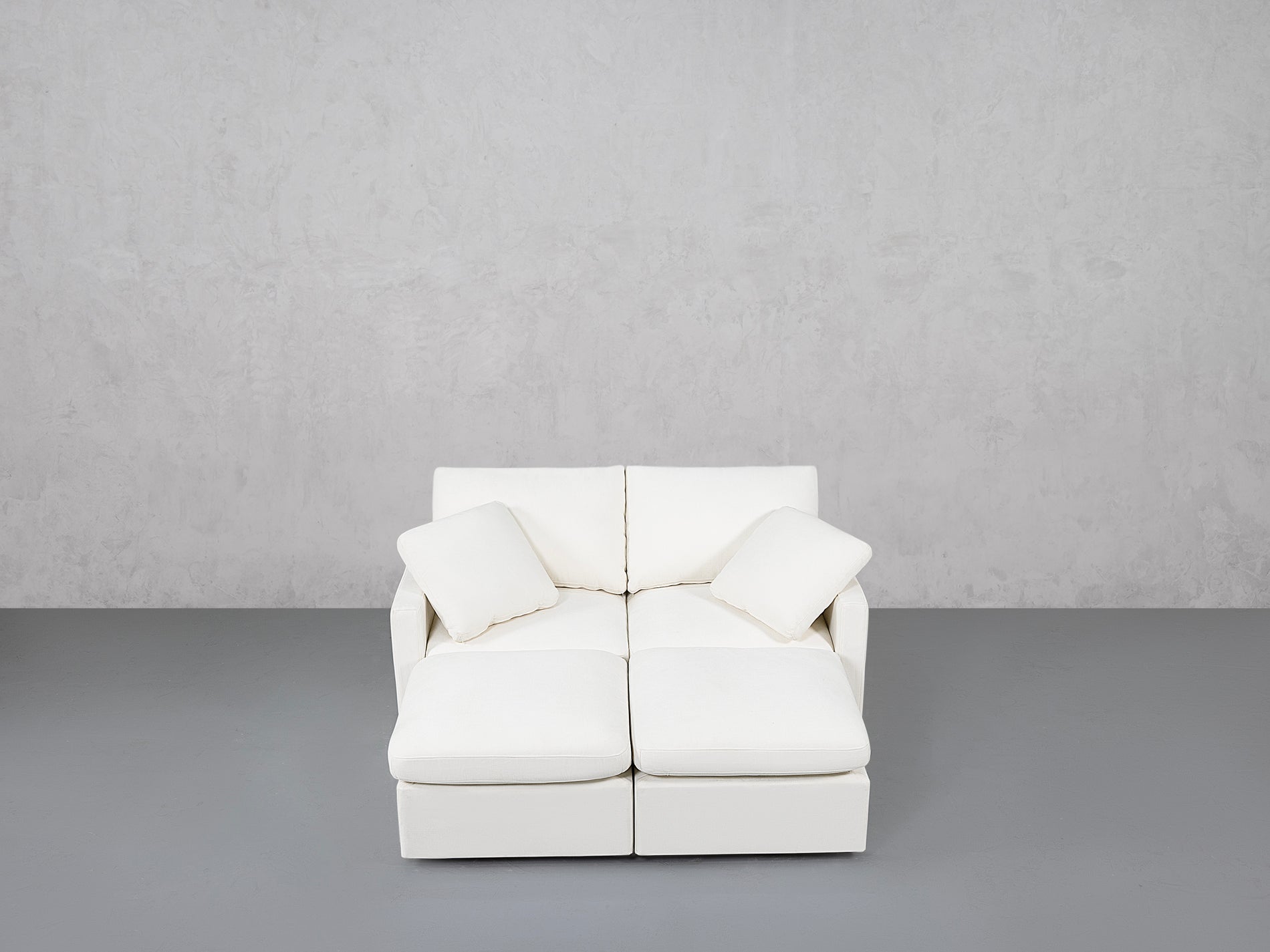 4-Seat Modular Daybed (Thin Arms)