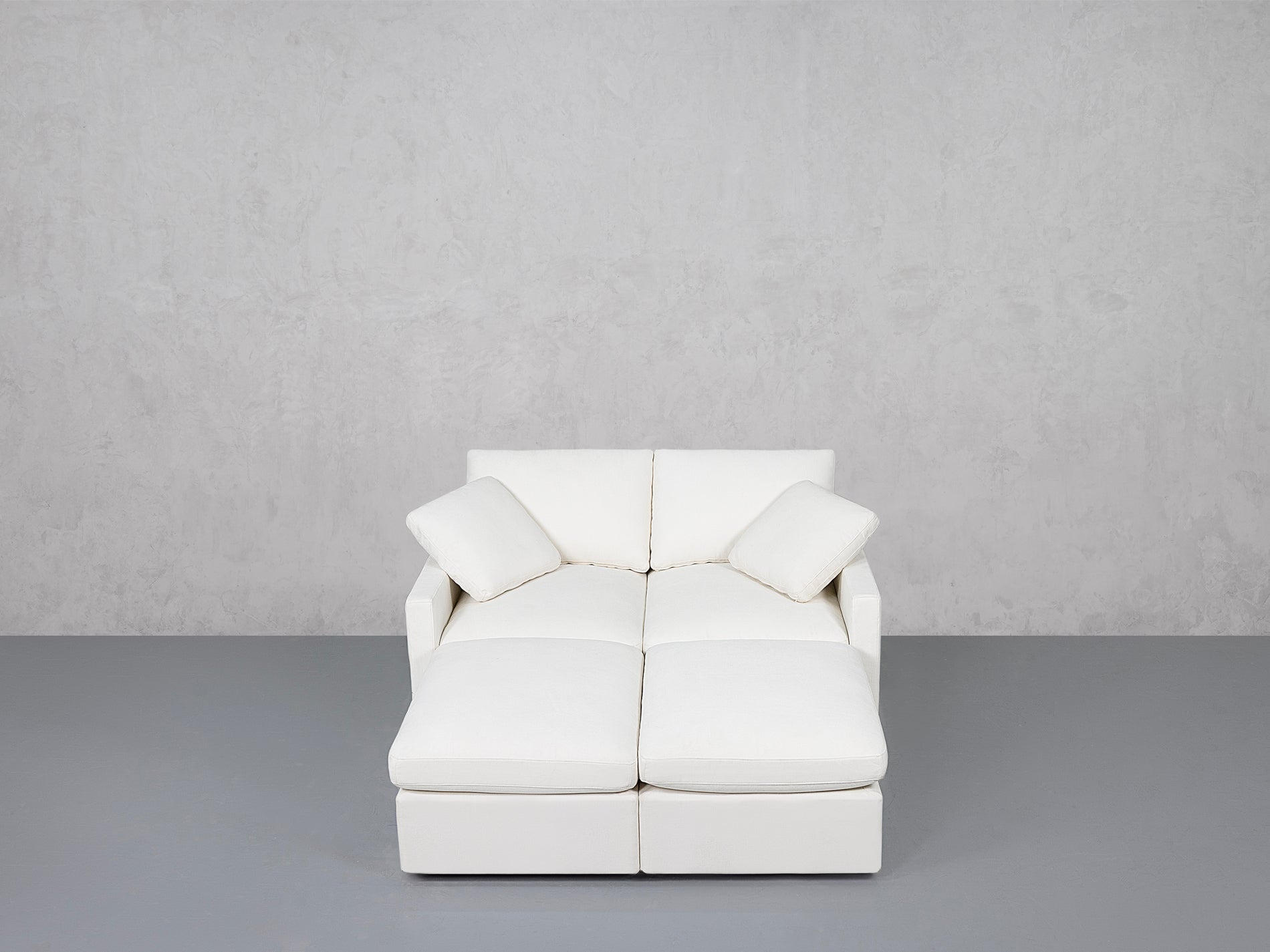 4-Seat Modular Daybed (Thin Arms)