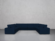 8-Seat Modular U-Sectional (Thin Arms)