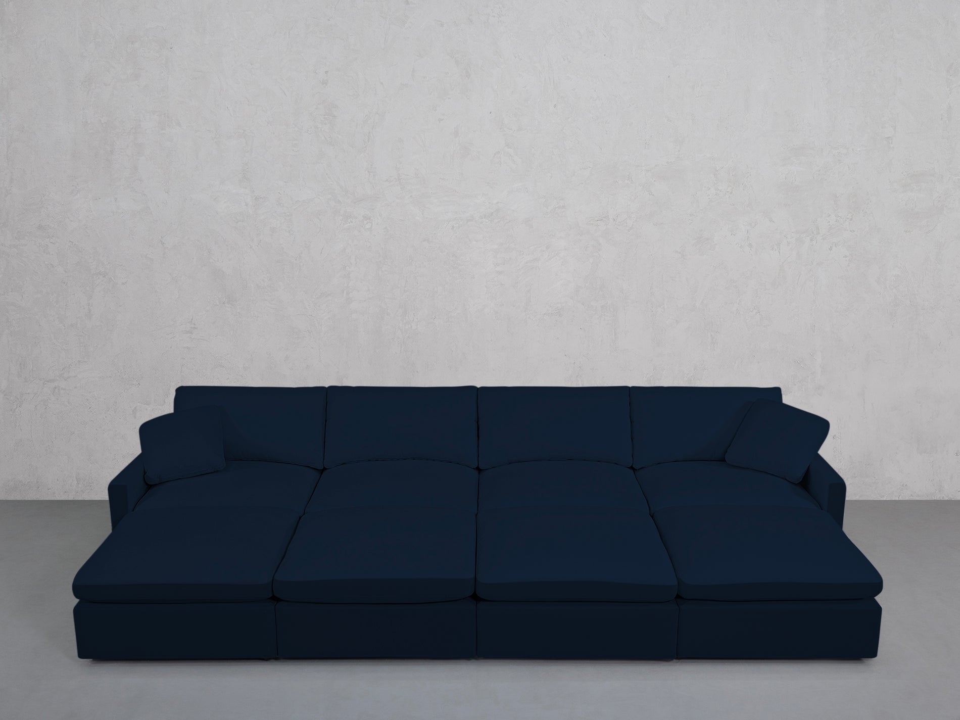8-Seat Modular Daybed (Thin Arms)