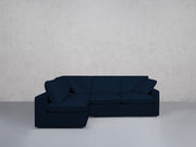 4-Seat Modular Open Corner Sectional (Thin Arms)