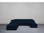 7-Seat Modular Chaise Corner Lounger Sectional (Thin Arms)