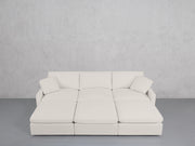 6-Seat Modular Daybed (Thin Arms)