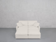 4-Seat Modular Daybed (Thin Arms)
