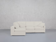 4-Seat Modular Open Corner Sectional (Thin Arms)