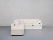 5-Seat Modular Corner Lounger Sectional (Thin Arms)