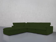 5-Seat Modular Corner Lounger Sectional (Thin Arms)