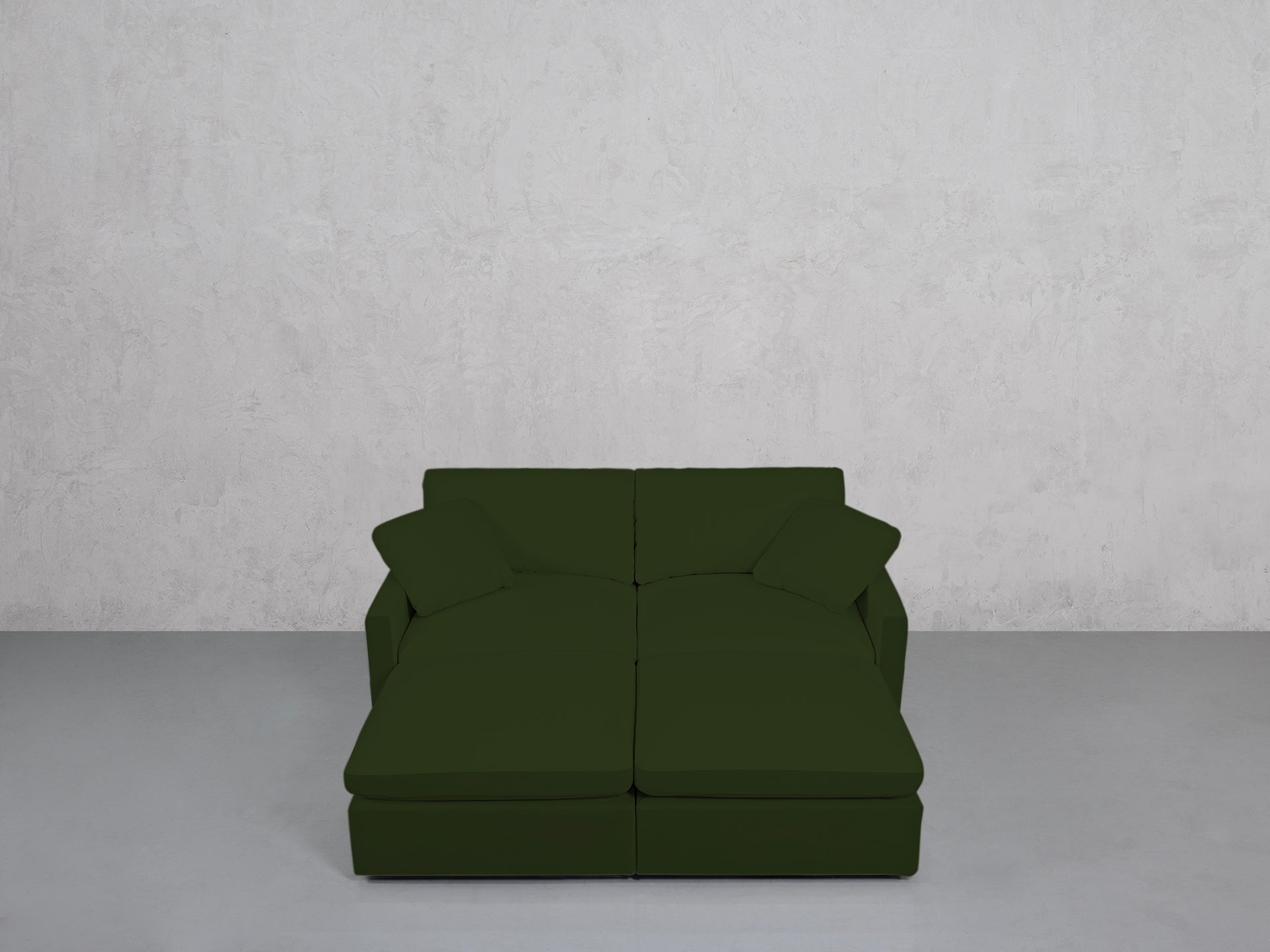 4-Seat Modular Daybed (Thin Arms)