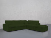 5-Seat Modular Corner Right Lounger Sectional (Thin Arms)