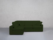 4-Seat Modular Open Corner Sectional (Thin Arms)