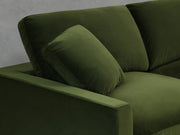 5-Seat Modular Corner Lounger Sectional (Thin Arms)