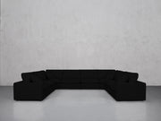 8-Seat Modular U-Sectional (Thin Arms)