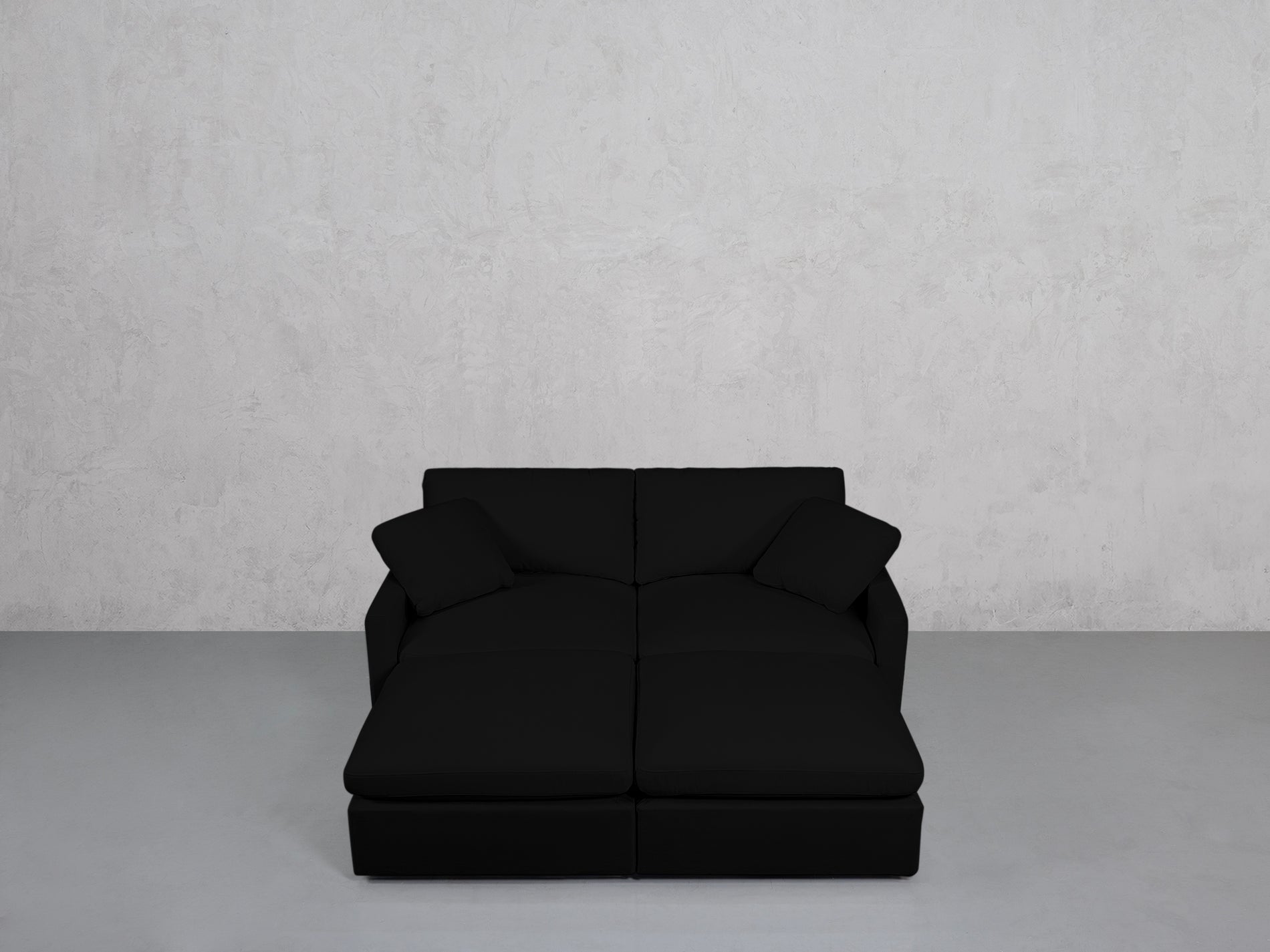 4-Seat Modular Daybed (Thin Arms)