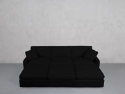 6-Seat Modular Daybed (Thin Arms)