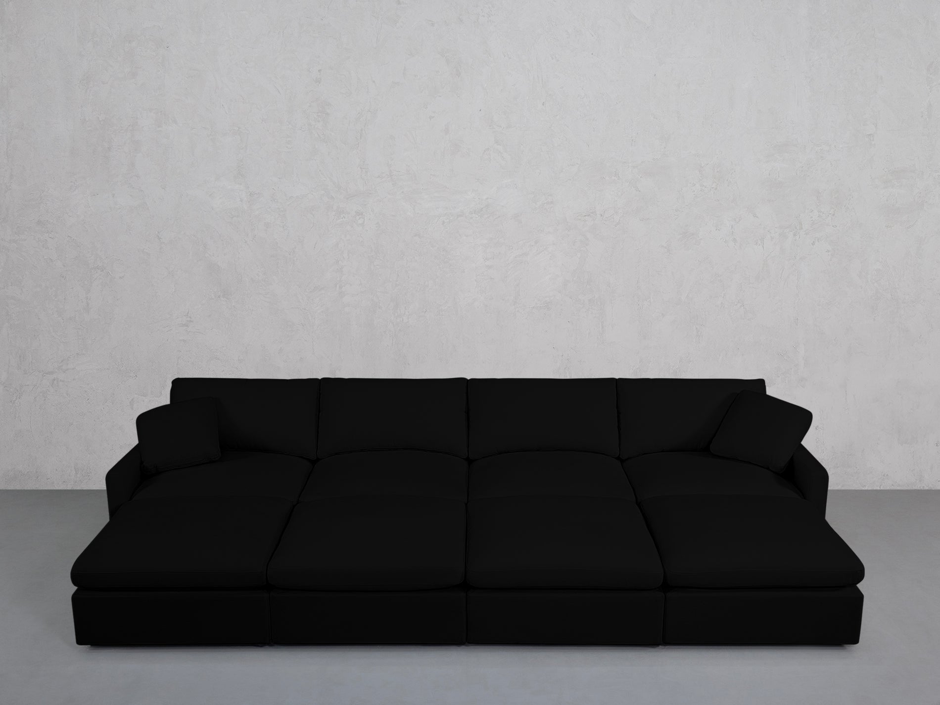 8-Seat Modular Daybed (Thin Arms)