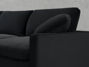 4-Seat Modular Open Corner Sectional (Thin Arms)