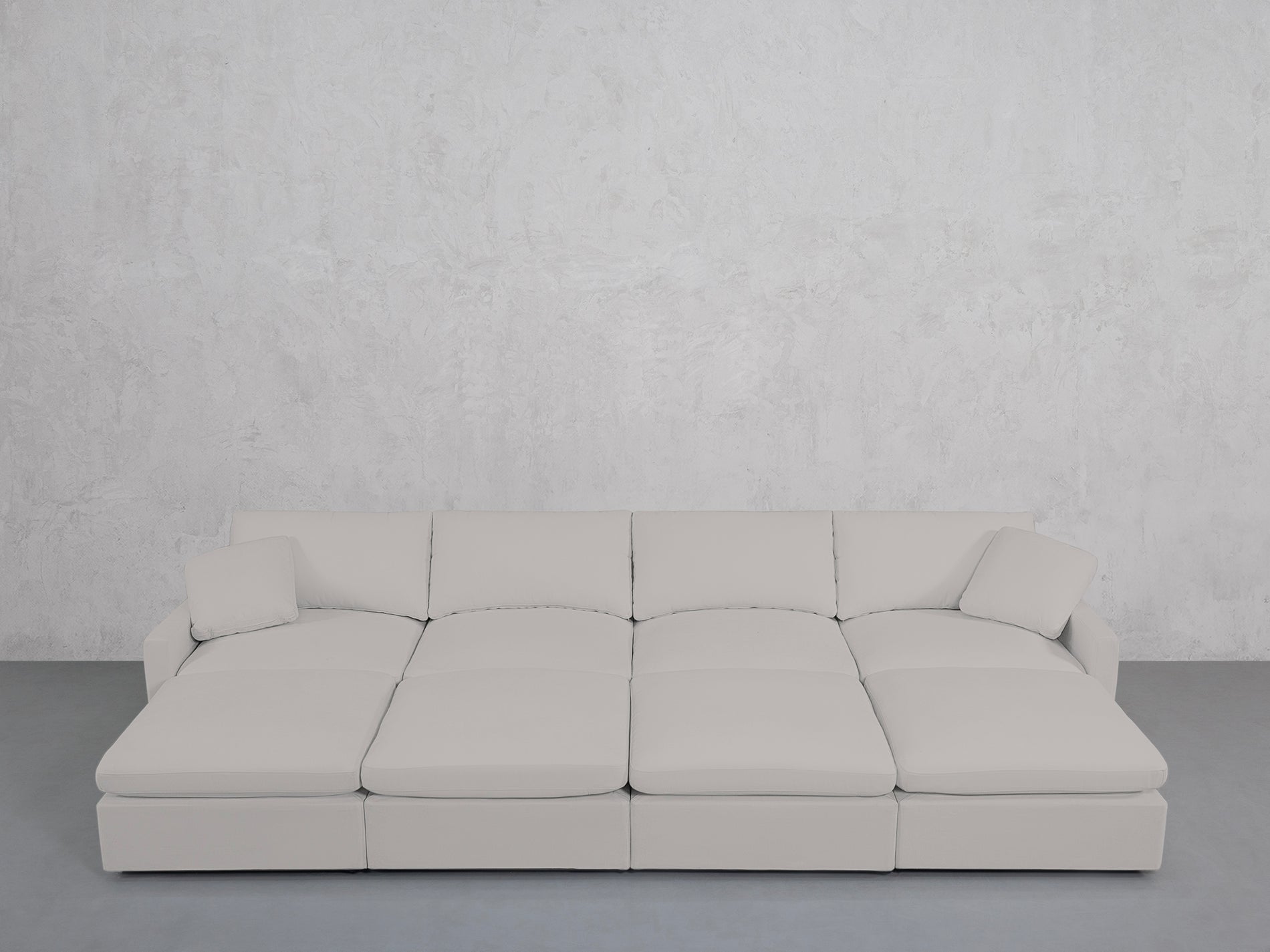 8-Seat Modular Daybed (Thin Arms)