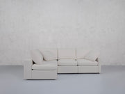 4-Seat Modular Open Corner Sectional (Thin Arms)