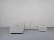 7-Seat Modular Chaise Corner Sectional (Thin Arms)