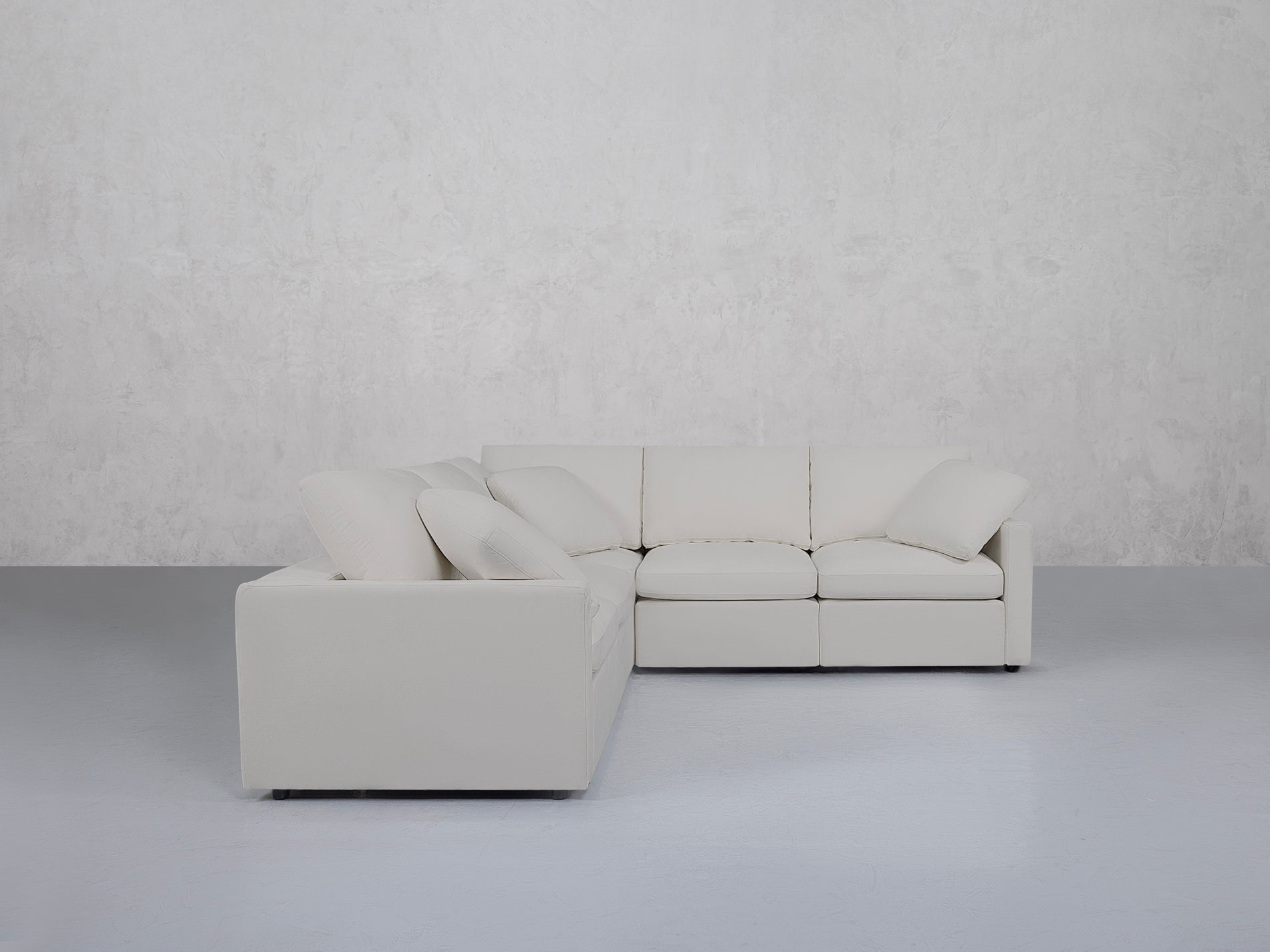 5-Seat Modular Corner Sectional (Thin Arms)