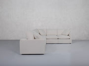 5-Seat Modular Corner Sectional (Thin Arms)