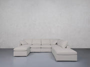 7-Seat Modular Chaise Corner Right Lounger Sectional (Thin Arm)