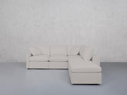 5-Seat Modular Corner Right Lounger Sectional (Thin Arms)