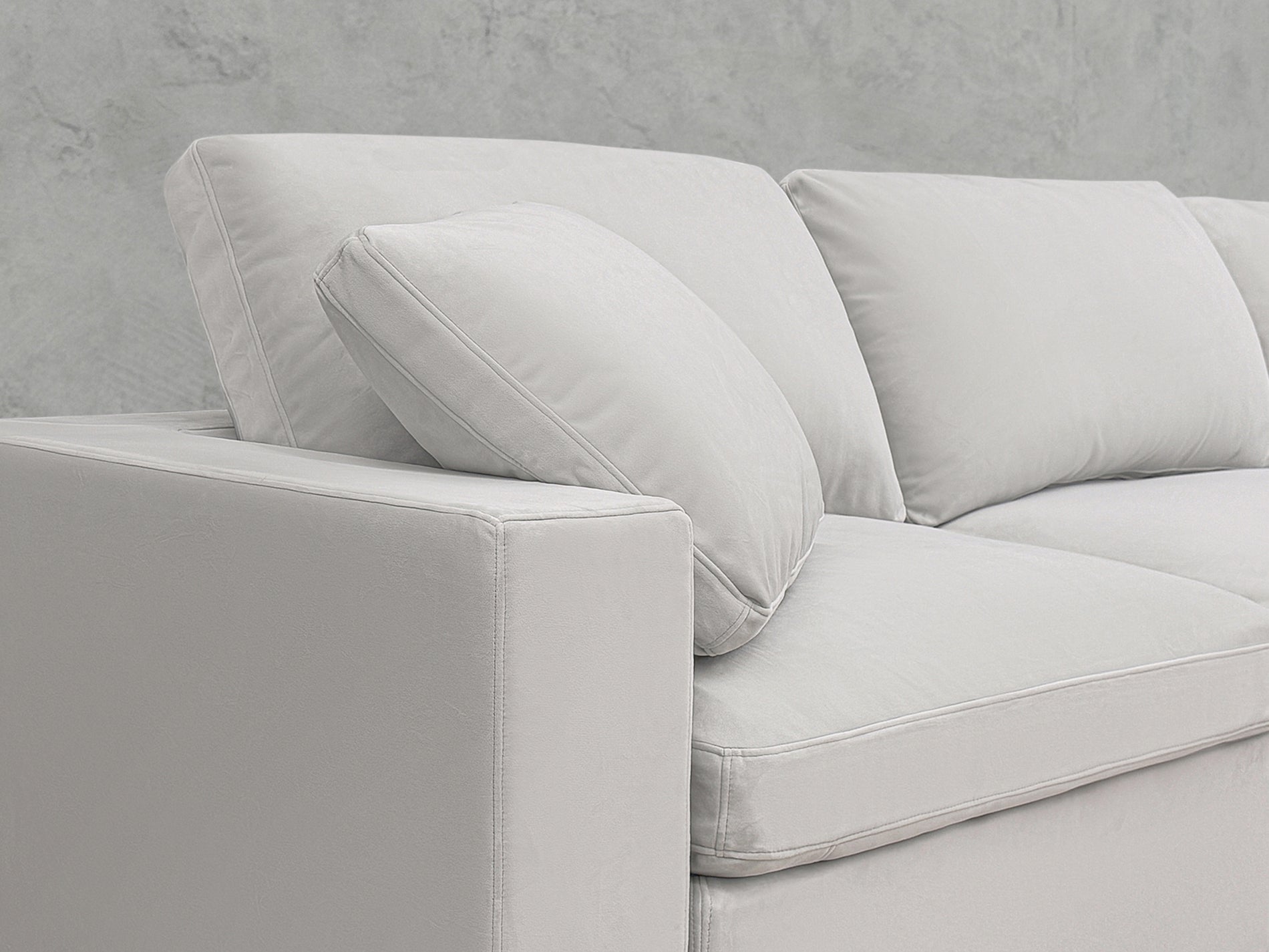 Pearl Grey - Back Cushion