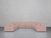 8-Seat Modular U-Sectional (Thin Arms)