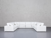 8-Seat Modular U-Sectional (Thin Arms)