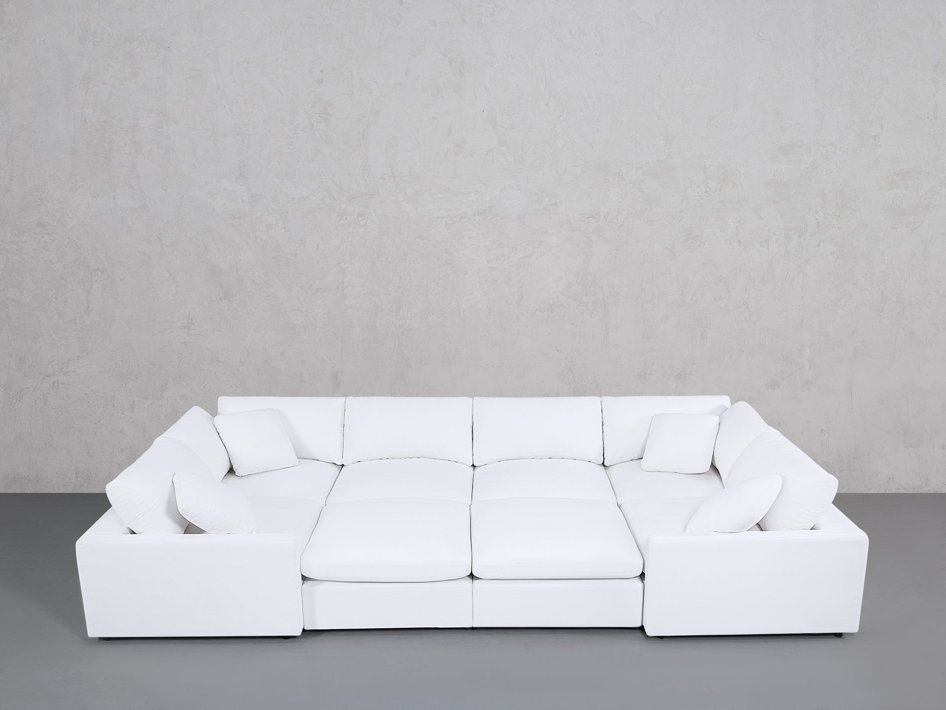 8-Seat Modular Closed Pit (Thin Arms)