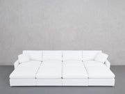 8-Seat Modular Daybed (Thin Arms)