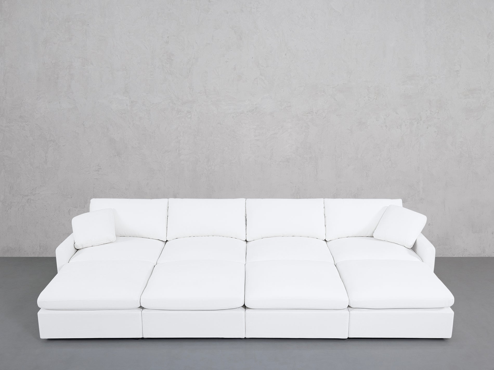 8-Seat Modular Daybed (Thin Arms)